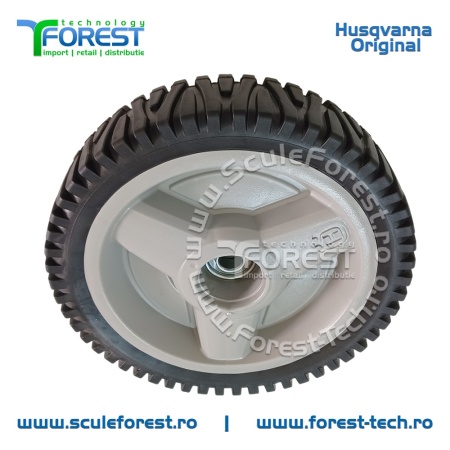 Roata fata originala pentru masina tuns gazon Husqvarna LC153S, LC356V - Img 4