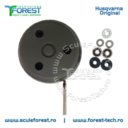 Roata fata originala pentru robotul de tuns gazonul Husqvarna AutoMower 310, 315, 315x - Img 4