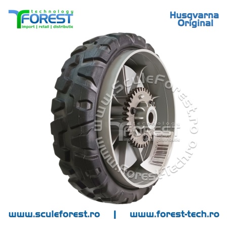 Roata fata si spate originala pentru masina tuns gazon Husqvarna LC356AWD - Img 7