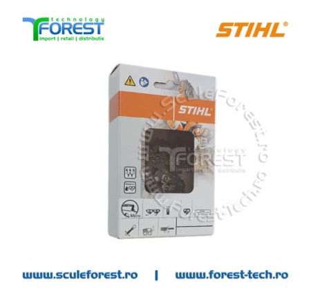 Rola lant drujba Picco Micro Mini STIHL pas 3/8" canal 1.1mm (colt rotund) - Img 8