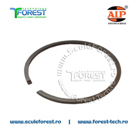 Segment compatibil pentru piston drujba Husqvarna 268, 371XP, 372XP - 50mm x 1.5mm - Img 2