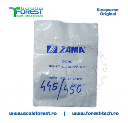 Set membrane carburator original drujba Husqvarna 445, 445e, 445II, 450, 450e - Img 4