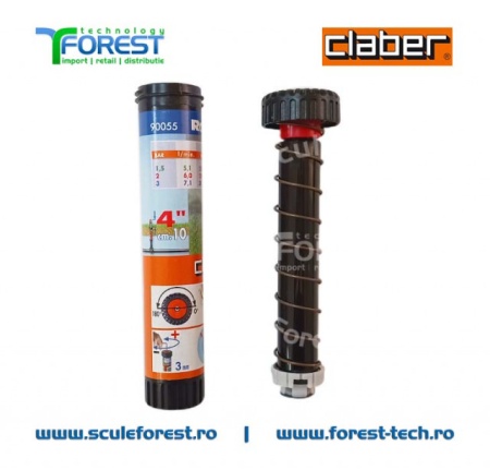 Sprinkler Pop-Up 180° cu mufa F 1/2" Claber - Img 2