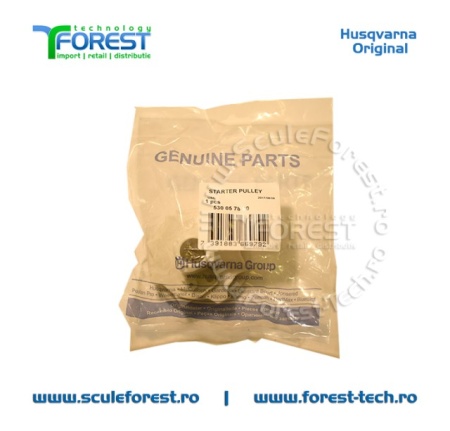 Tambur demaror original pentru drujba Husqvarna 235, 236, 240, Jonsered CS2234, CS2238 - Img 2