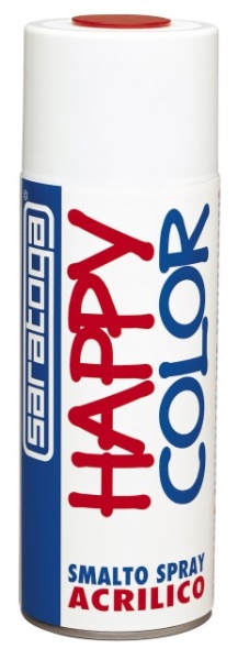 Vopsea spray "HAPPY COLOR" acrilic GRI ALBASTRUI RAL 7031 400ml - Img 3