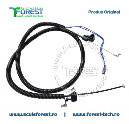 Cablu acceleratie complet original pentru motocoasa Husqvarna 125R, 128R - Img 4