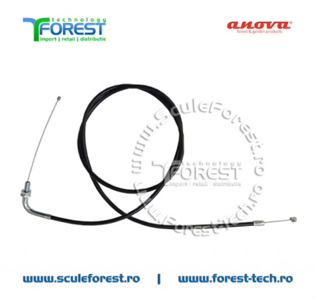 Cablu acceleratie original pentru motocoasa Anova D63BA - 2.7CP - Img 2