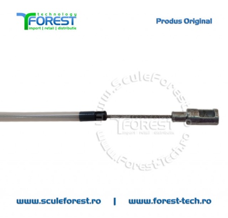 Cablu acceleratie scurt original pentru motocoasa Husqvarna 525RX - Img 4