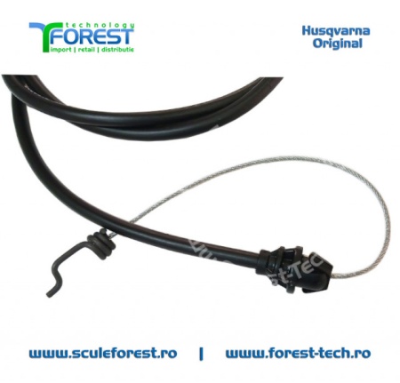 Cablu tractiune (propulsie) original COMPLET ptr. masina de tuns gazonul Husqvarna LC353AWD - Img 4
