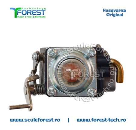 Carburator original pentru trimmer gard viu Husqvarna 122HD45, 122HD60, 322HD60, 522HD60X, 522HDR60X, 522HDR75X - Img 5