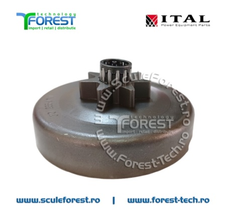 Carcasa ambreiaj compatibila pentru drujba Husqvarna 365, 365 X-TORQ, 371XP, 372XP, 372XP X-TORQ, Jonsered CS2166, CS2172 cu pinion fix si rulment pas .3/8" - Img 2