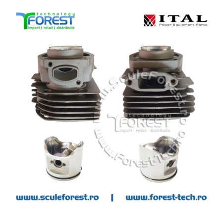Cilindru compatibil drujba Husqvarna 365, Jonsered CS 2165 - iesire patrata - Img 3