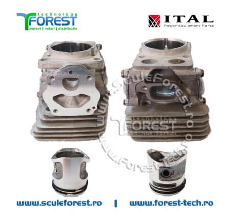 Cilindru compatibil motocoasa Husqvarna 545RX, 545RXT, 545FX 42mm - Img 3