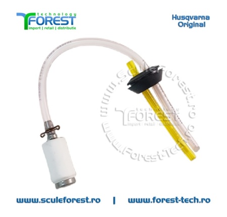 Conducta (furtun) carburant originala motocoasa Husqvarna 333R MarkII - Img 2