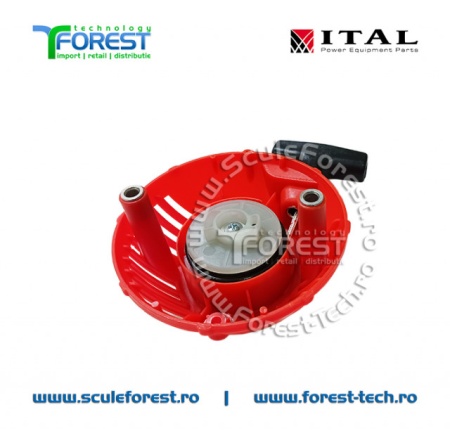Demaror complet compatibil cat.I motocoasa Husqvarna 128R, 128C - Img 6