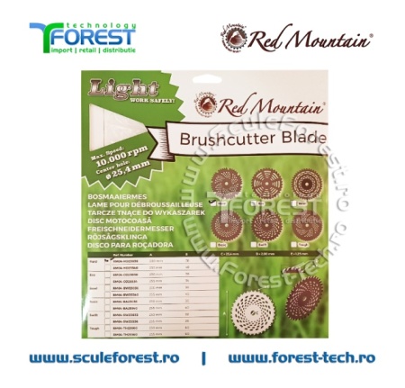 Disc (cutit) motocoasa HARD VIDIA, arbusti 230mm 36dinti | SculeForest - Img 6