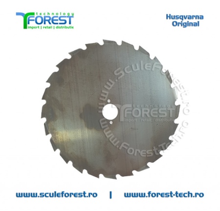 Disc (cutit) motocoasa Husqvarna Maxi, arbusti 225mm 24dinti | SculeForest - Img 2