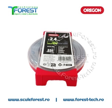 Fir motocoasa (damil) 2.4mm rola 15m Oregon DuoLine - Img 3
