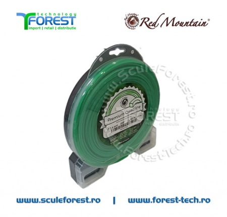 Fir motocoasa (damil) 2.4mm x 69m Green | SculeForest - Img 3