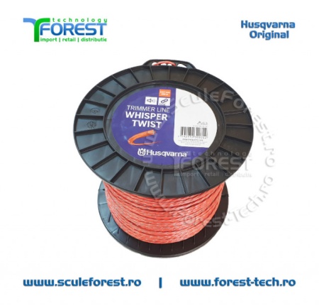 Fir motocoasa (damil) 2.7mm rola 210m Husqvarna Whisper Twist - Img 6
