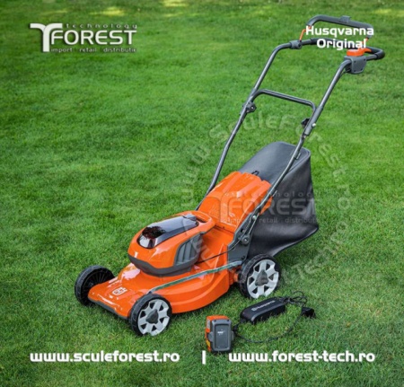 Masina de tuns gazonul cu acumulator Husqvarna LC 137i Li-Ion - 37cm fara baterie si incarcator | SculeForest.ro - Img 7