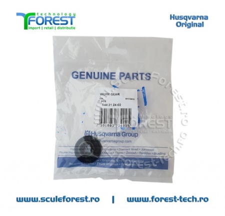 Melc ulei (pinion) original pentru pompa ulei drujba Husqvarna 135, 140, 435, 435e, 440, 440e, Jonsered CS2240, CS2240S - Img 3