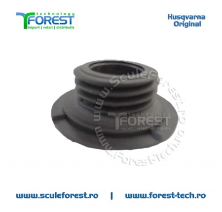 Melc ulei (pinion) original pentru pompa ulei drujba Husqvarna 455 Rancher, 460 Rancher - Img 3