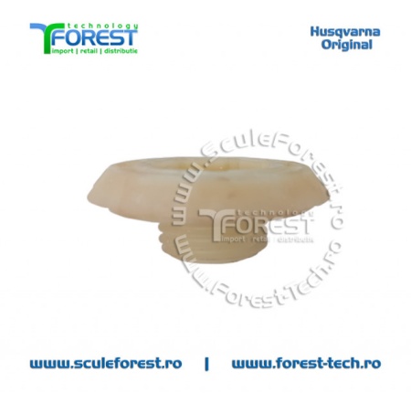 Melc ulei (pinion) original pentru pompa ulei drujba Husqvarna 562XP - Img 3
