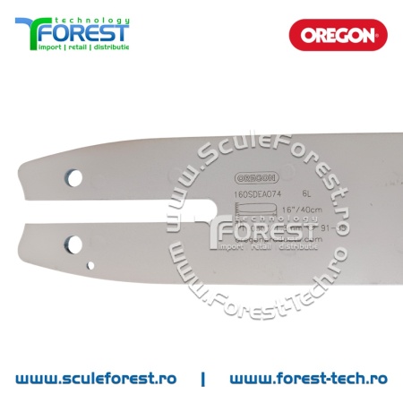 Pachet lama drujba Oregon 16"(40cm) pas 3/8 canal 1.3mm + 2 lanturi 27.5 dinti pas 3/8 canal 1.3mm 074 - Img 5