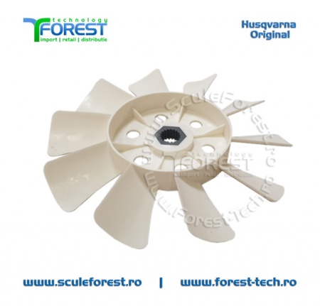 Paleta la ventilatorul cutiei de viteze la tractoarele Husqvarna TC 142T - Img 5