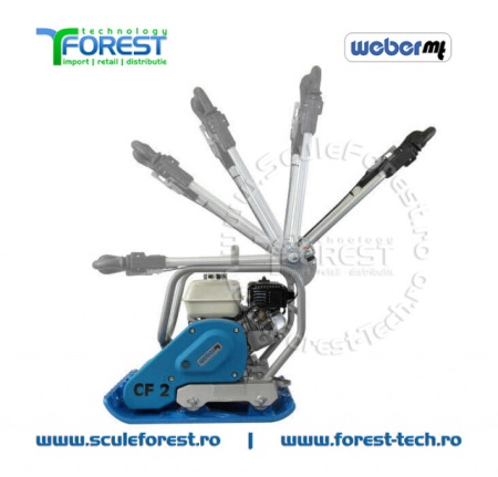 Placa vibranta WEBER CF 2 Hd - motor benzina Honda - Img 3