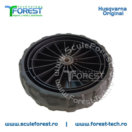 Roata spate originala pentru masina tuns gazon Husqvarna LC247, LC247i, LC247iX, LC247Li - Img 4