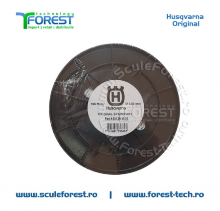 Rola snur starter original Husqvarna 3.5 x 100m - Img 3