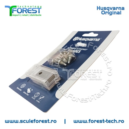 Set 9 cutite CARBON STEEL pentru automower (robot de tuns gazonul) Husqvarna - Img 2