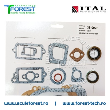 Set garnituri compatibil motor Briggs &amp; Stratton 3.5HP/3.75HP - cod 590777, 298989 - Img 3