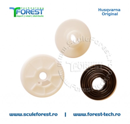 Tambur demaror KIT original pentru motocoasa Husqvarna 128R, 323R, 323RII, 327RX - Img 2