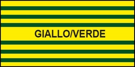 Banda izolatoare NASTRO PLASTIVIL cu autostingere GALBEN-VERDE 25m x 19mm - Img 3