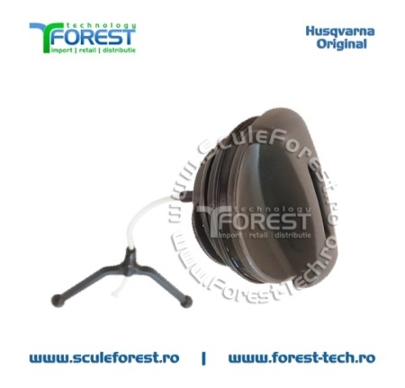 Buson rezervor original pentru drujba Husqvarna 120 MarkII, 130, 135, 135 MarkII, 235, 235e, 236, 240, 240e, 435, 435e, 440e, 445, 445e, 450e - Img 2