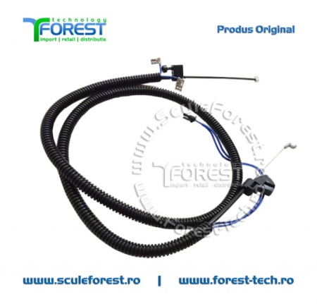 Cablu acceleratie complet original pentru motocoasa Husqvarna 125R, 128R - Img 5