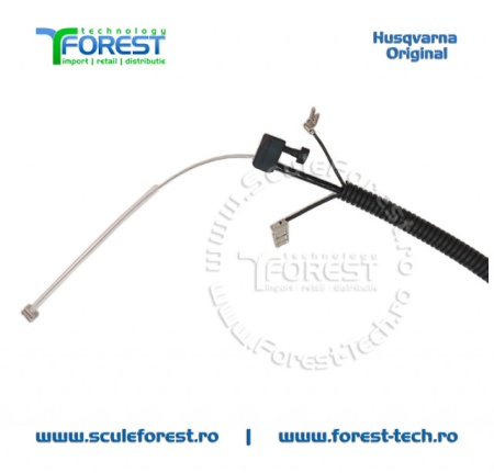 Cablu acceleratie complet original pentru motocoasa Husqvarna 135R, 333R, 535RX - Img 4