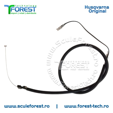 Cablu acceleratie original complet pentru motocoasa Husqvarna 333R MarkII - Img 4