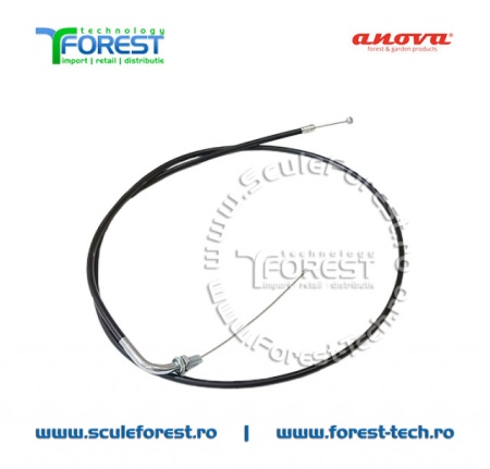 Cablu acceleratie original pentru motocoasa Anova D63BA - 2.7CP - Img 3