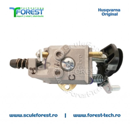 Carburator original pentru motocoasa Husqvarna 545RX, 545RXT, 545FX, 545FXT - Img 7