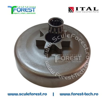 Carcasa ambreiaj compatibila pentru drujba Husqvarna 365, 365 X-TORQ, 371XP, 372XP, 372XP X-TORQ, Jonsered CS2166, CS2172 cu pinion fix si rulment pas .3/8" - Img 3
