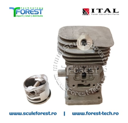 Cilindru compatibil drujba Stihl MS180 2-MIX, MS180C 2-MIX New Model - Img 2