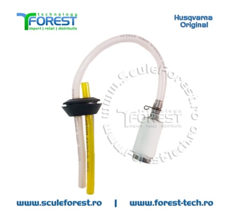 Conducta (furtun) carburant originala motocoasa Husqvarna 333R MarkII - Img 3