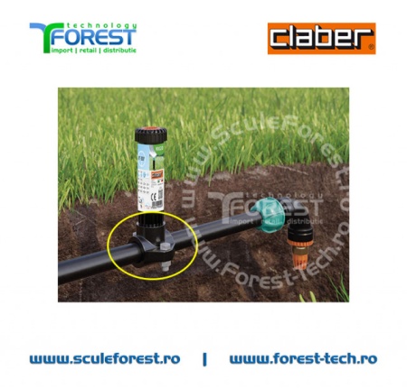 Cupla rapida 3/4" cu filet 3/4" Claber - Img 6