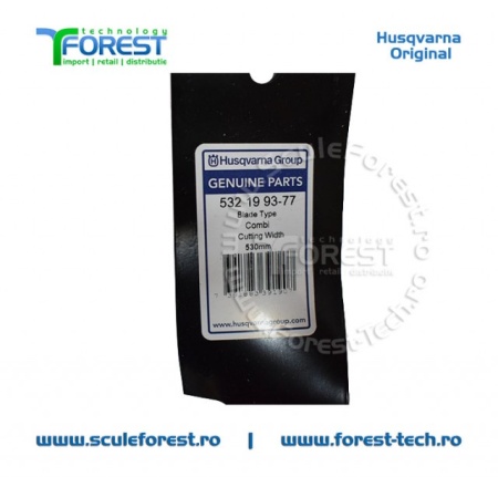 Cutit original pentru masina de tuns gazonul Husqvarna LC153, LC153S, R52S, R53, R152SV si Partner 4552CM - 530mm - Img 4