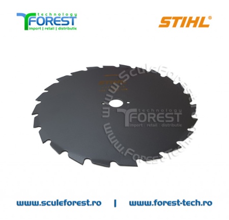 Disc (cutit) motocoasa Stihl, arbusti 225mm 24dinti | SculeForest - Img 2