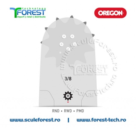Lama drujba Oregon 24"(61cm) pas 3/8 canal 1.5mm PowerCut - Img 2